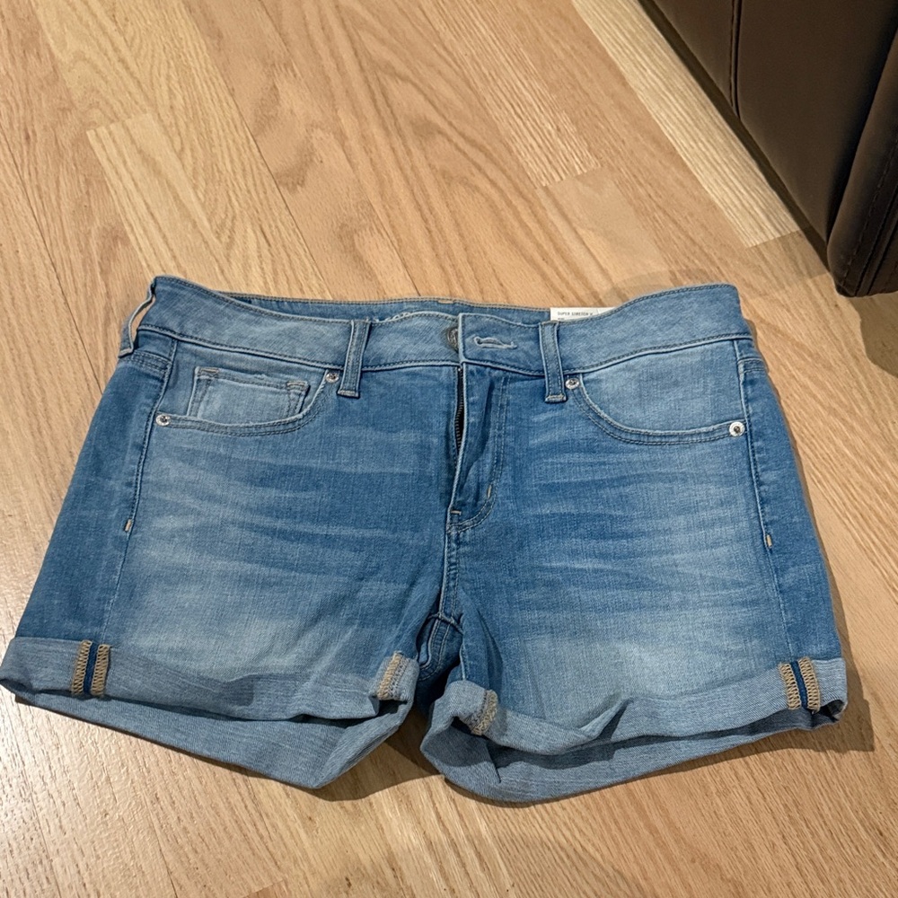 Denim Blue Women's Shorts